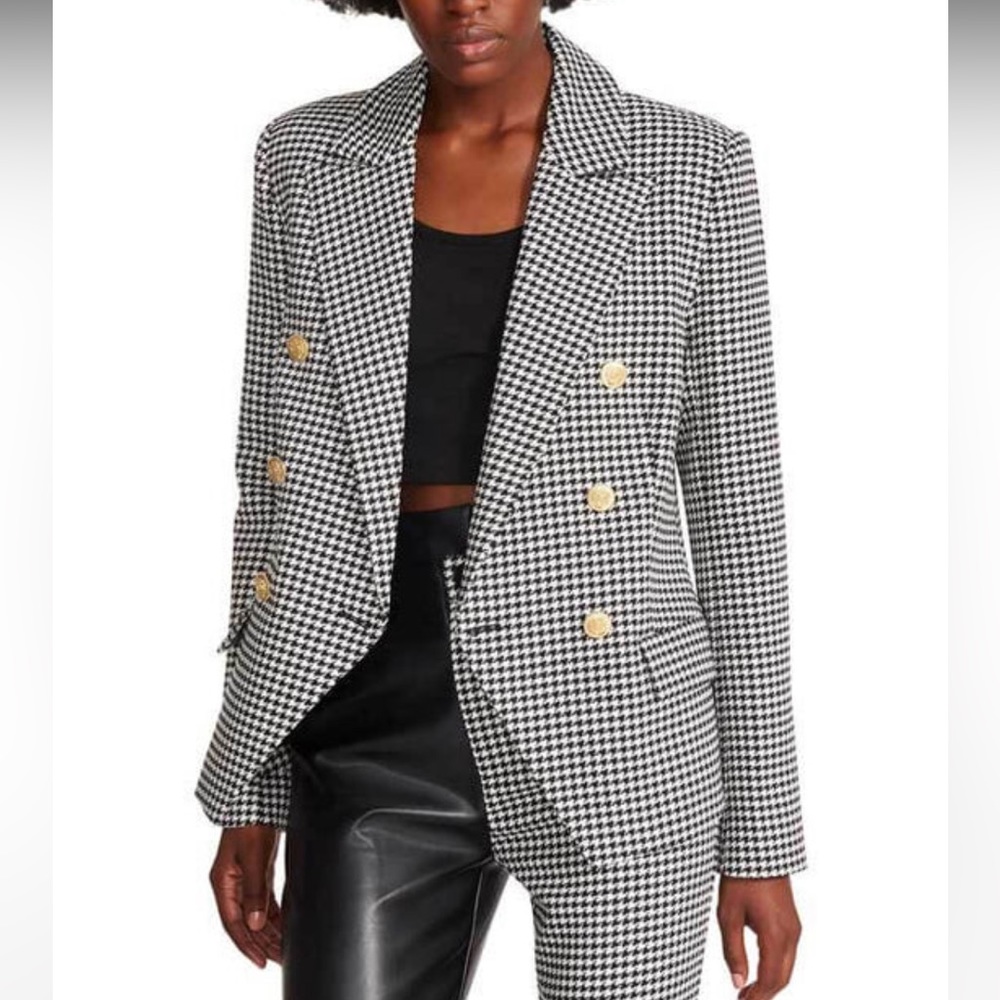 NWT Steve Madden Houndstooth Blazer